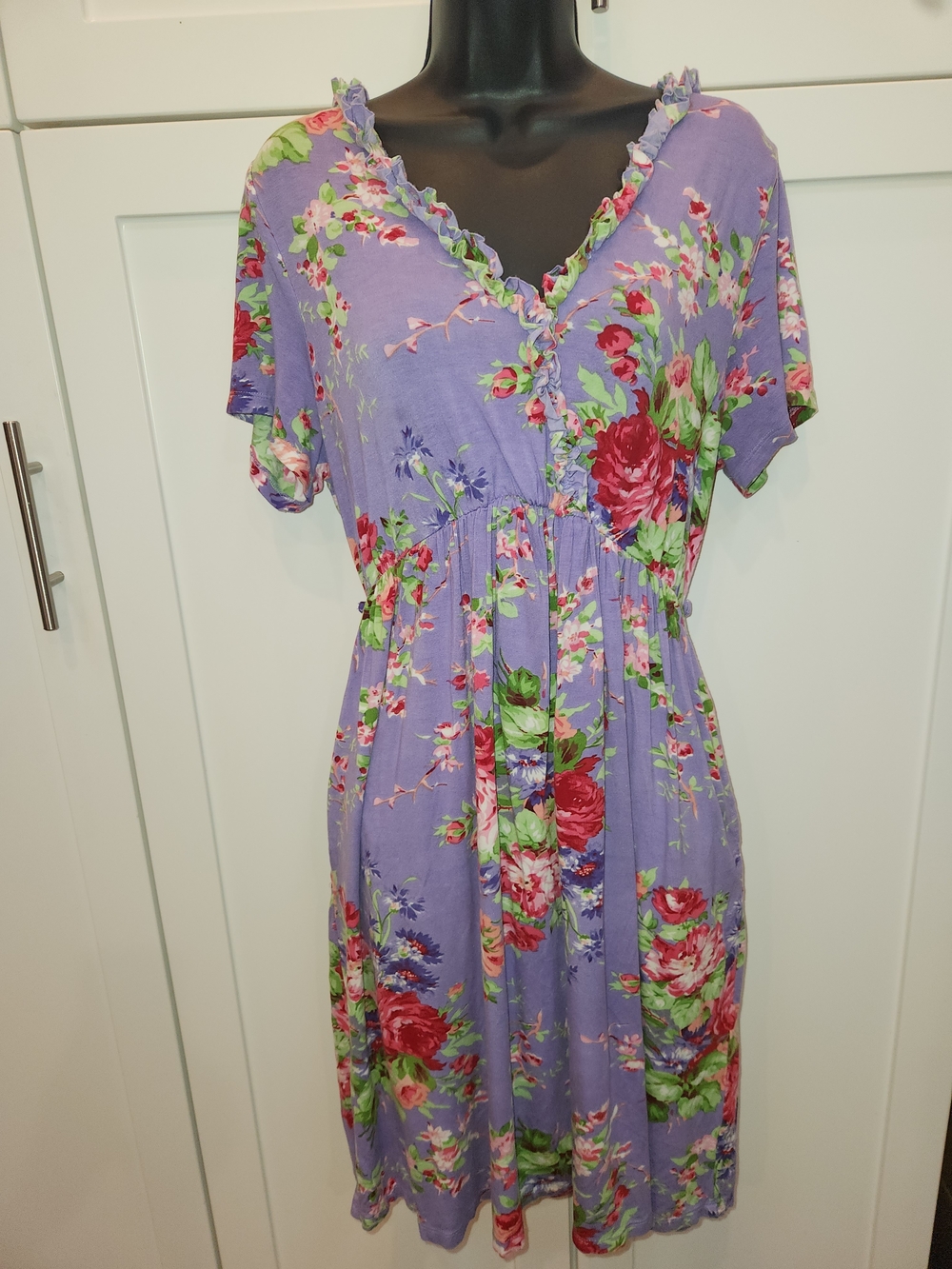 🍉April Cornell Short Floral Dress - Picture 10 of 11